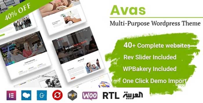Avas v6.3.1.1 - Multi-Purpose WordPress Theme