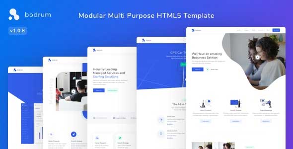 Bodrum v1.0 - Modular Multi Purpose HTML5 Template