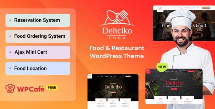 Deliciko v2.0.1 - Restaurant WordPress Theme