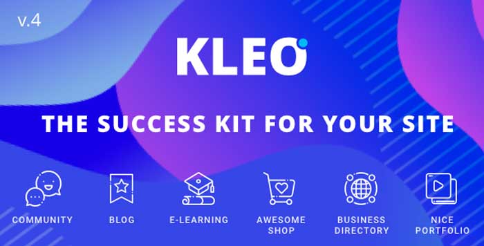 Download free KLEO  – Next level WordPress Theme