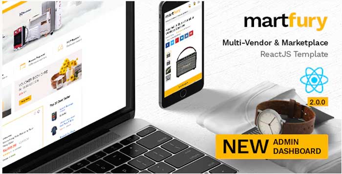 Free download Martfury - Multipurpose Marketplace React Ecommerce Template