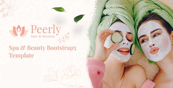 Download free Peerly - Spa & Beauty Bootstrap 5 Template