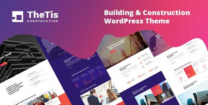 TheTis v1.0.5 – Construction & Architecture WordPress Theme