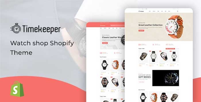Download free Timekeeper v1.0 - Watch Store Shopify Theme