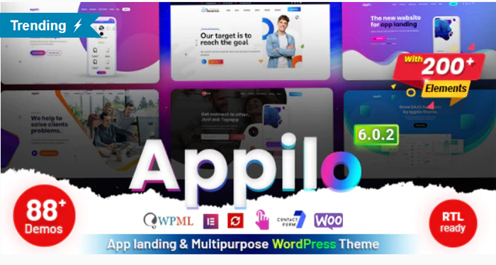 Appilo v6.0.1 - App Landing Page