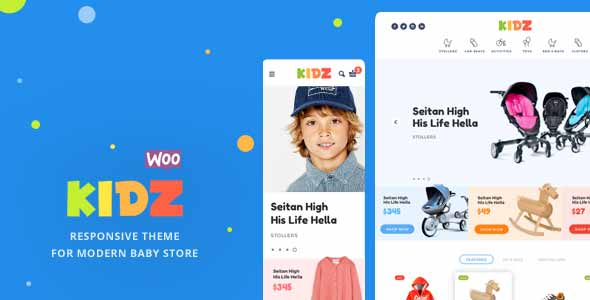 KIDZ v4.12 - Baby Store WooCommerce Theme