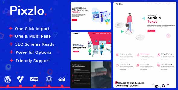 Pixzlo v1.1.4 - Creative Theme for Professionals