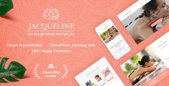 Jacqueline v2.0.1 - Spa & Massage Salon Beauty WordPress Theme