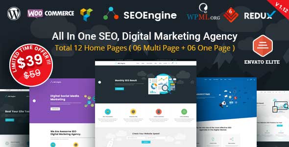 SEO Engine v2.0.1 - SEO & Digital Marketing Agency Theme