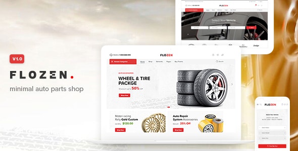 Flozen v1.2.9 - WooCommerce AJAX WordPress Theme
