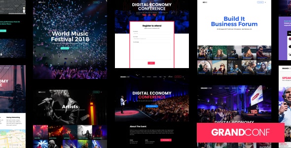 Grand Conference v4.6 - Event WordPress