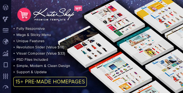 KuteShop v4.0.4 - Multipurpose WooCommerce Wordpres Theme
