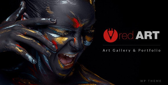 Red Art v2.5 - Artist Portfolio