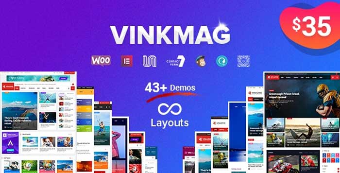 Download free Vinkmag - Multi-concept Creative Newspaper