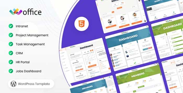 Woffice v4.0.5 - Intranet/Extranet WordPress Theme